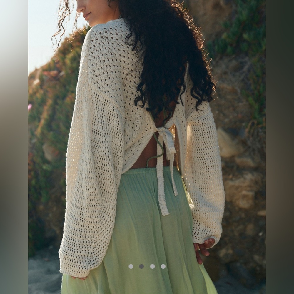 Free People Ivy Sweater Pullover Sz S